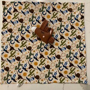 $17 ADD ON Emerson & Friends western lovey Little Sleepies Caden Lane Baby Gap